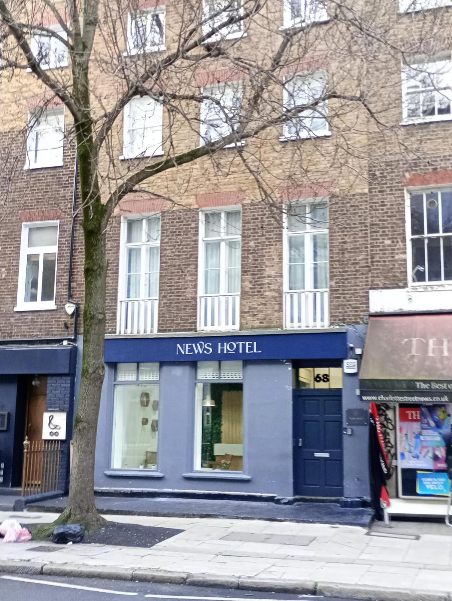 Charlotte Street Rooms By News Hotel Londra Dış mekan fotoğraf